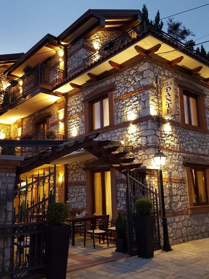 Vila Dante Boutique Hotel Tushemisht エクステリア 写真